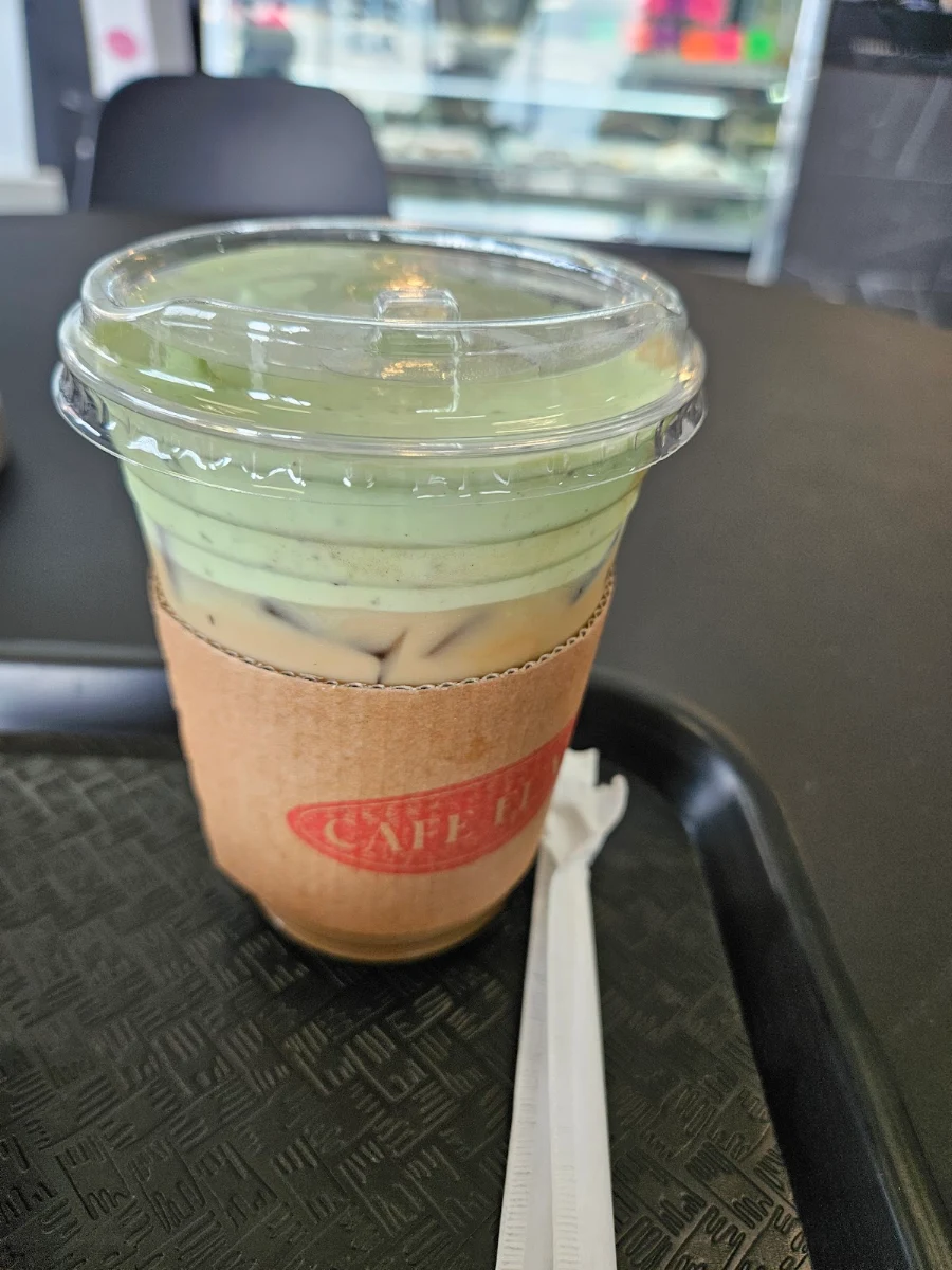 Strawberry Matcha Latte