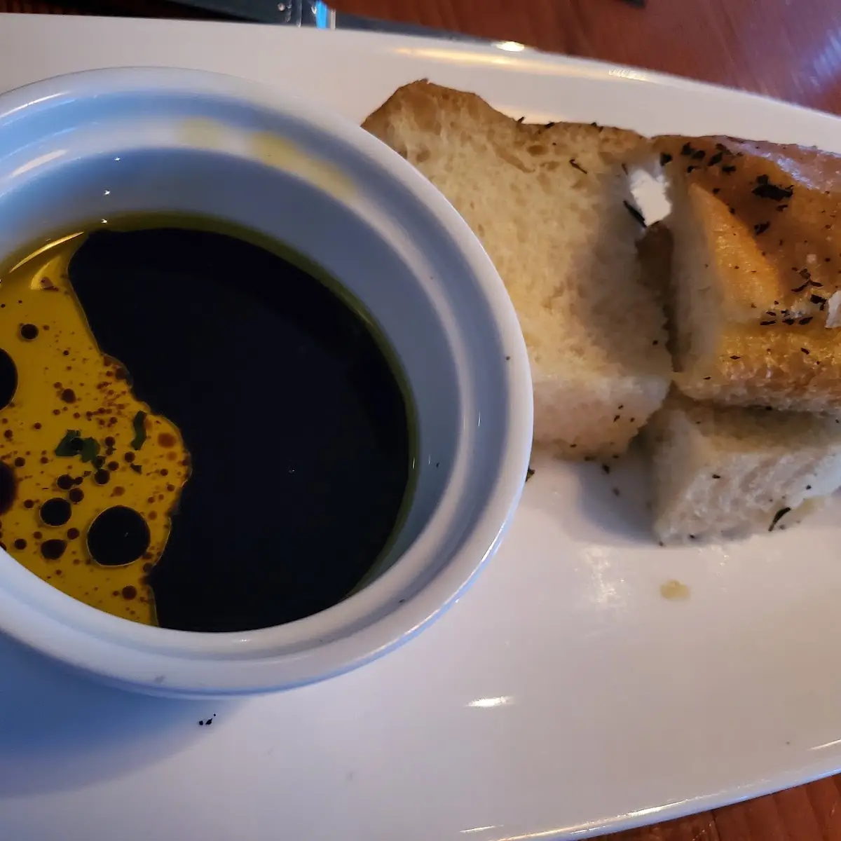 Focaccia Bread, Massimo’s Italian Fallsview Restaurant