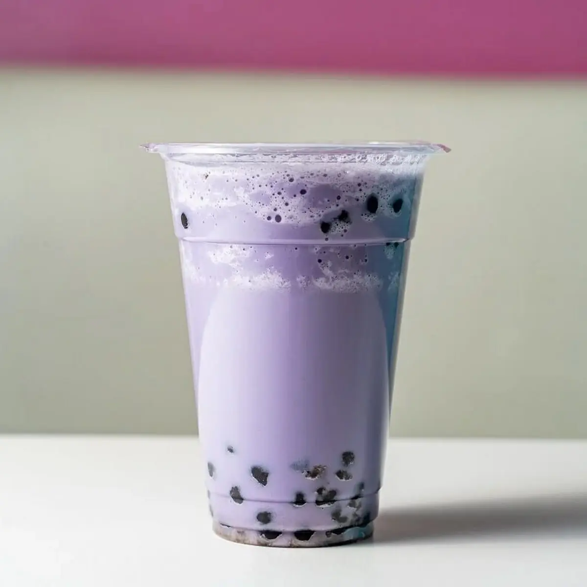 Taro Milk Tea w Boba