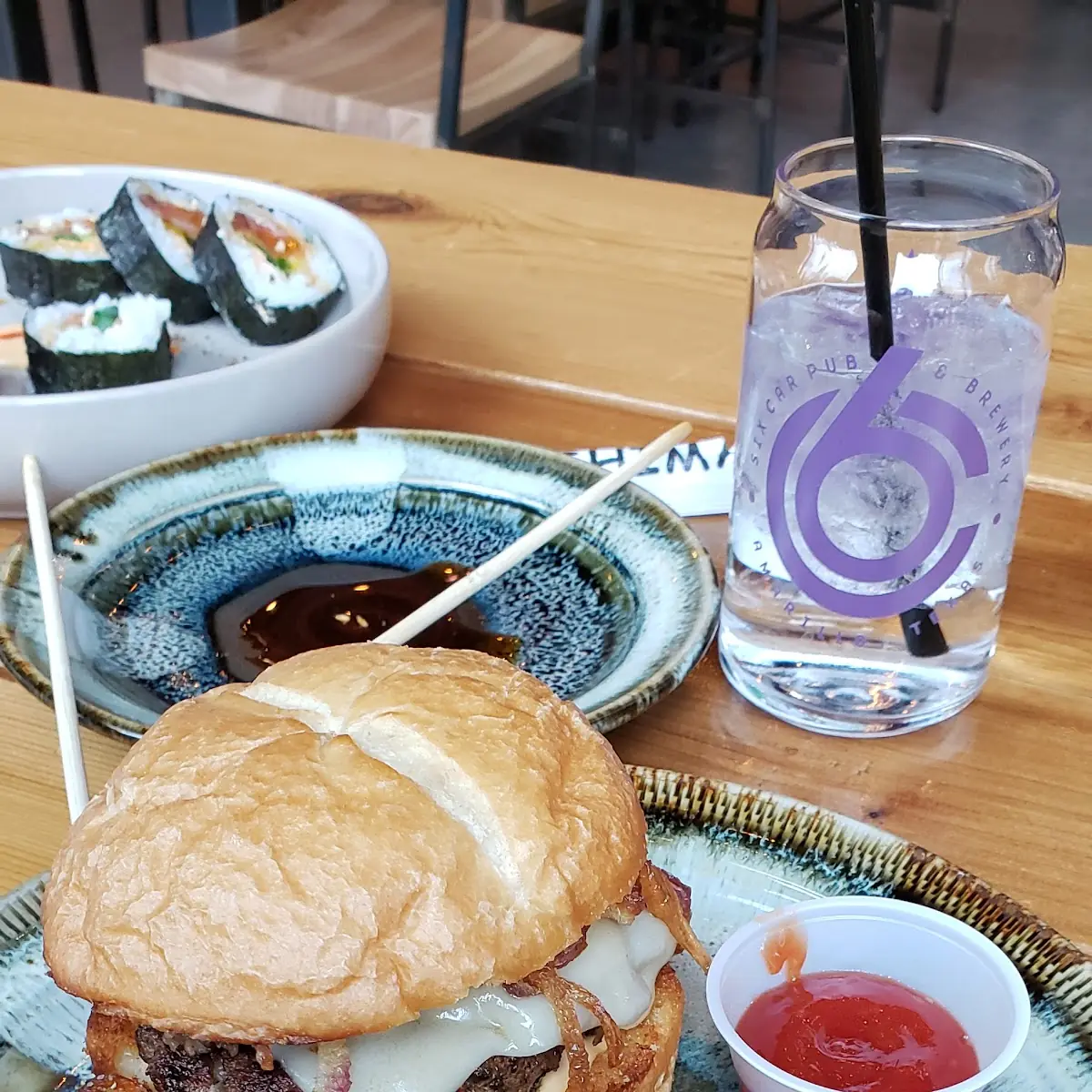 Mushroom Swiss Burger