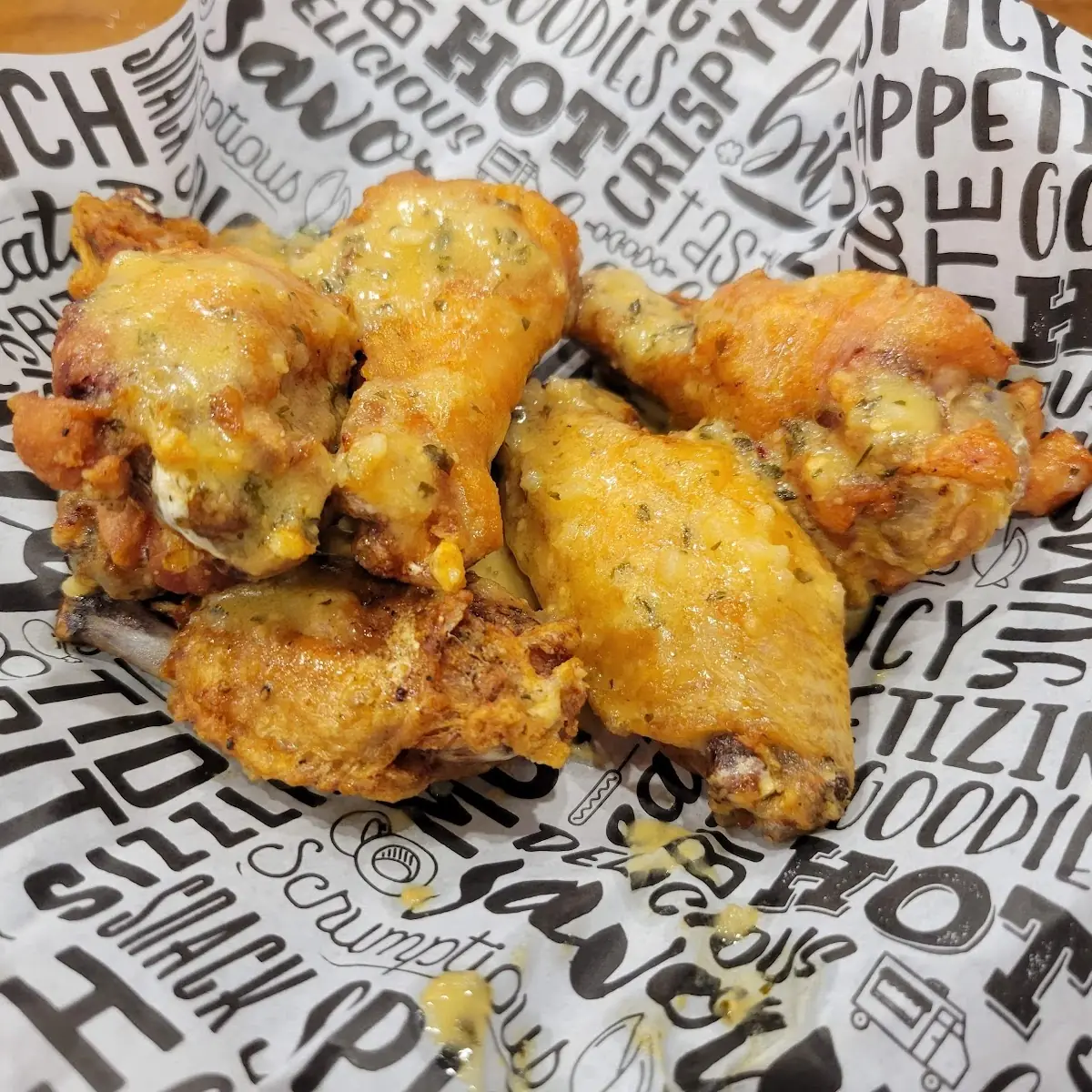Garlic Parmesan Wings