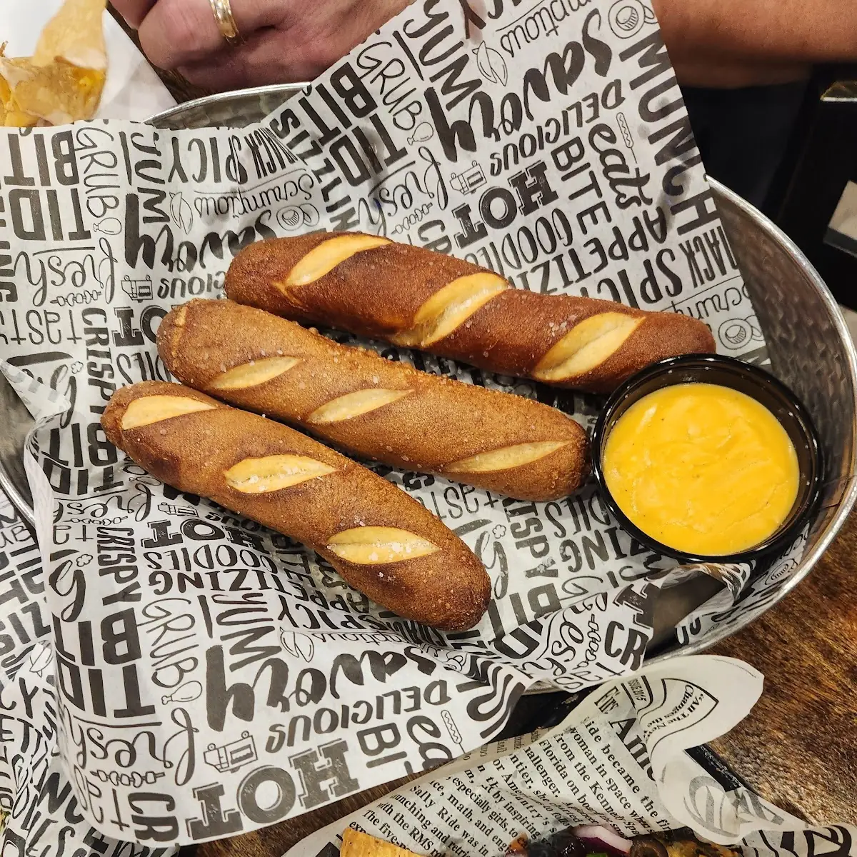 Pretzels and Beer Cheese