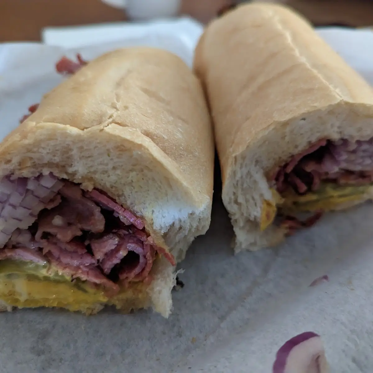 Steak Sandwich with Onions