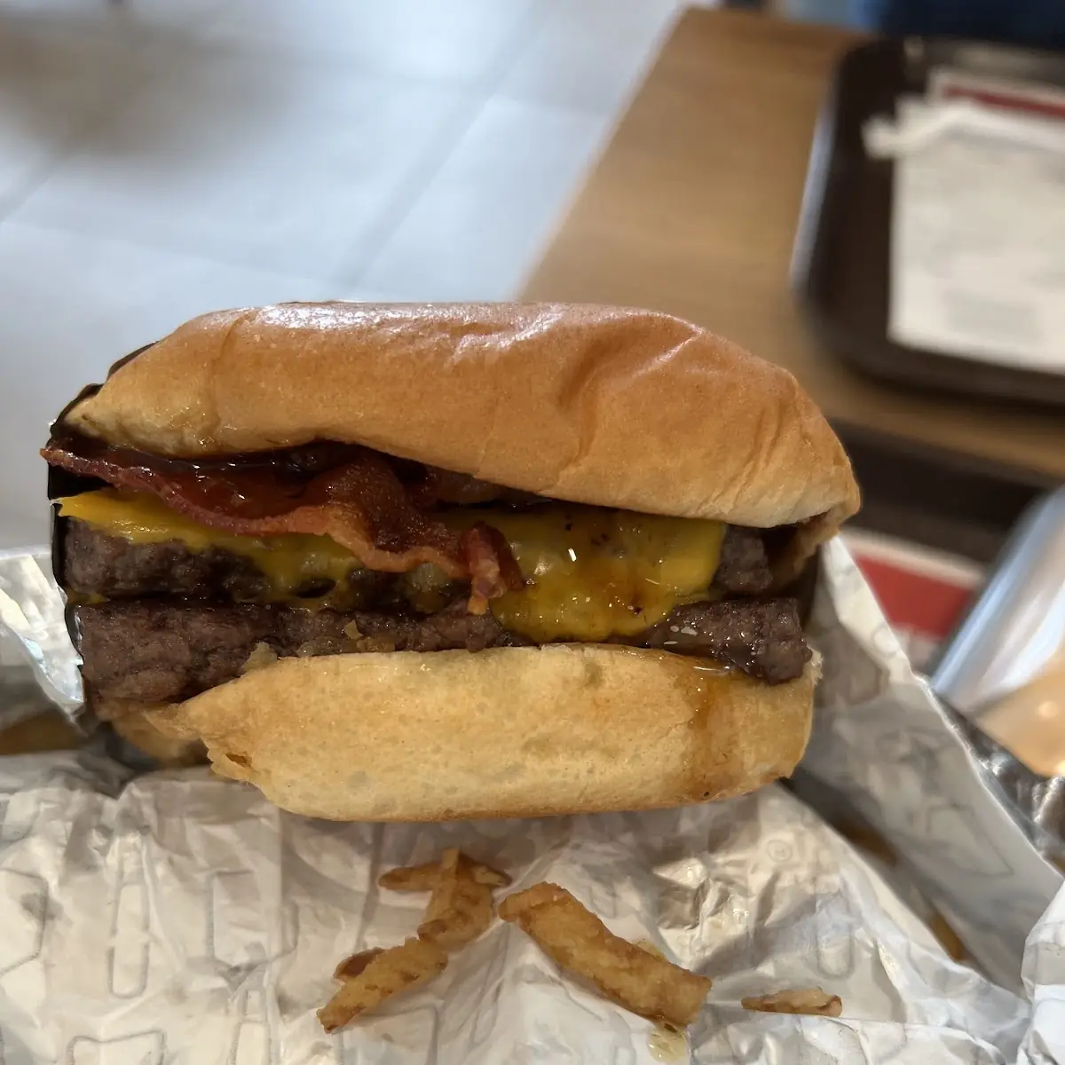 Bourbon Bacon Cheeseburger