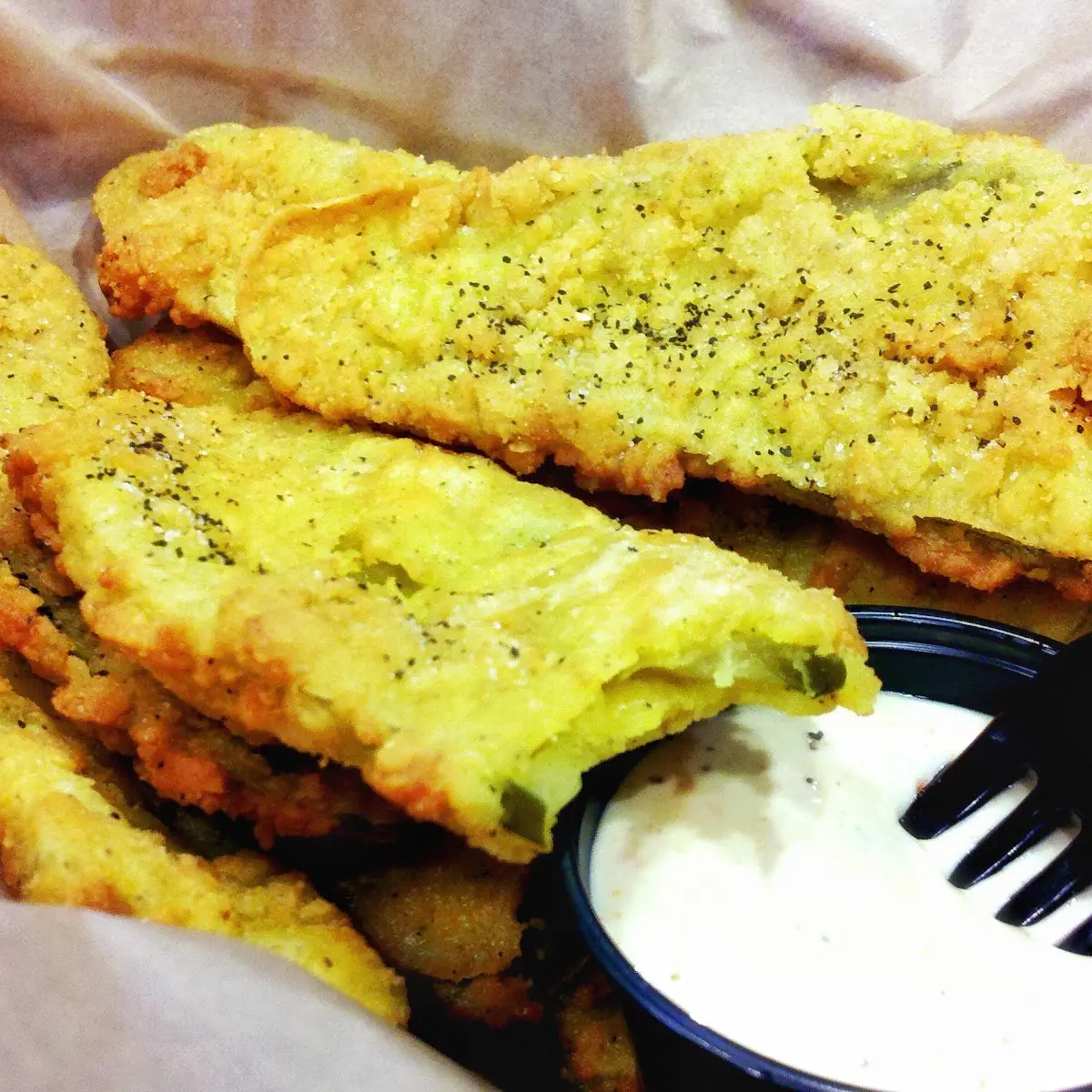 Deep Fried Dill Pickles