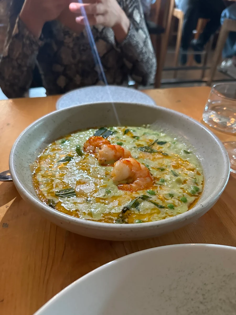 Shrimp Risotto, Bruce Wine Bar