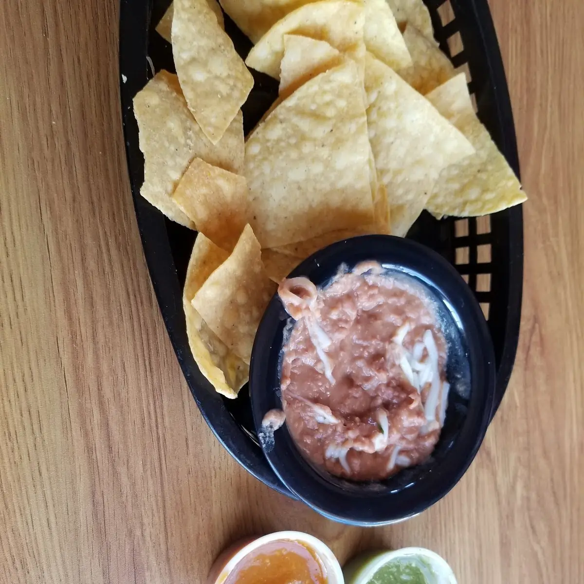 Chips and Refried Beans