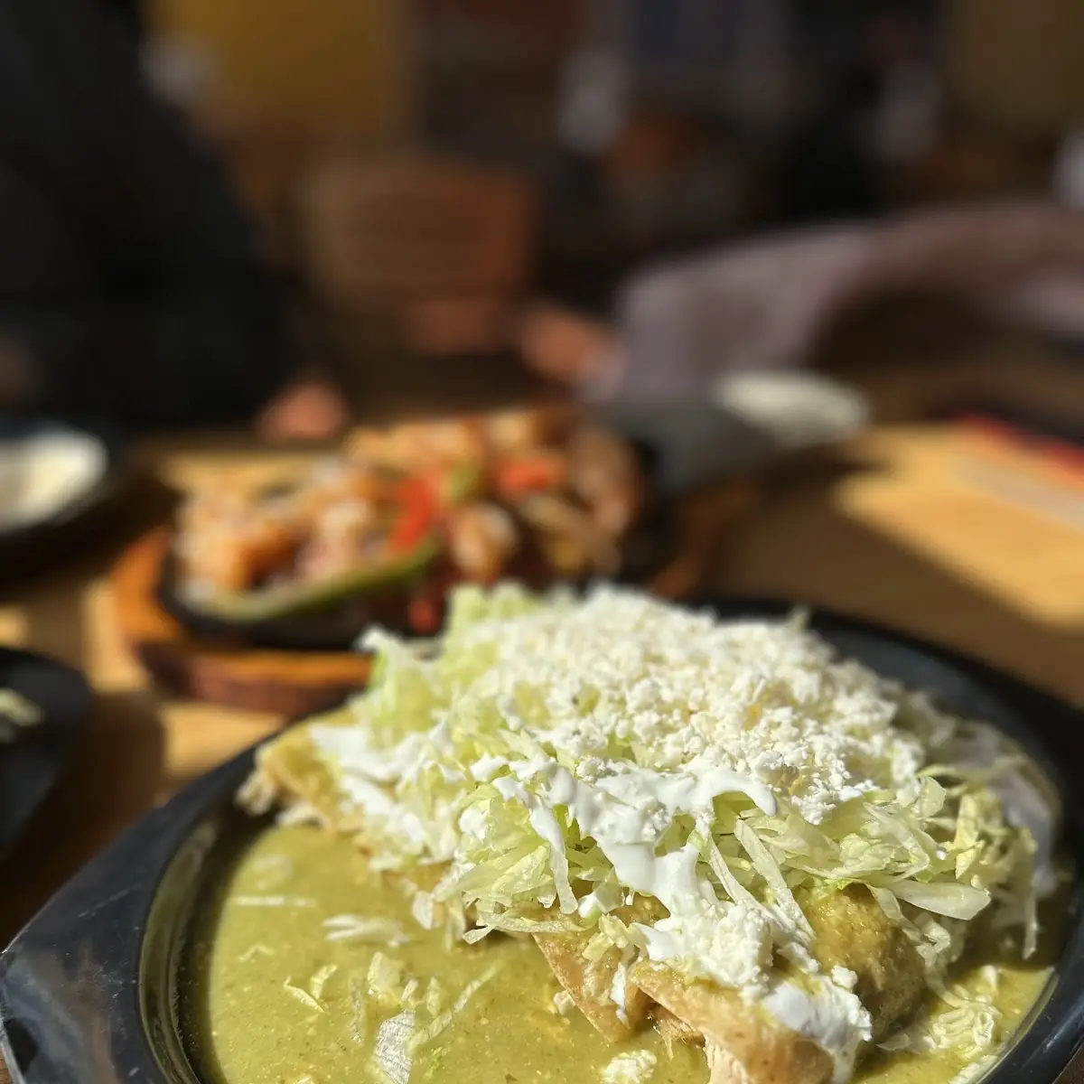 Enchiladas Verde