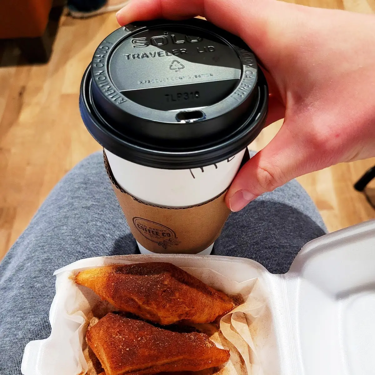 Wilma Bread with White Mocha Latte