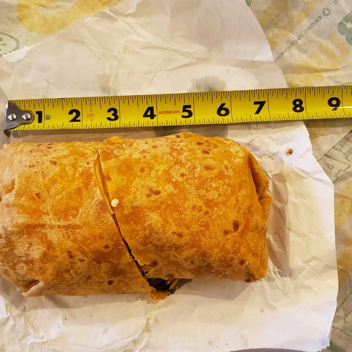 Bacon Egg & Cheese Flatbread Footlong