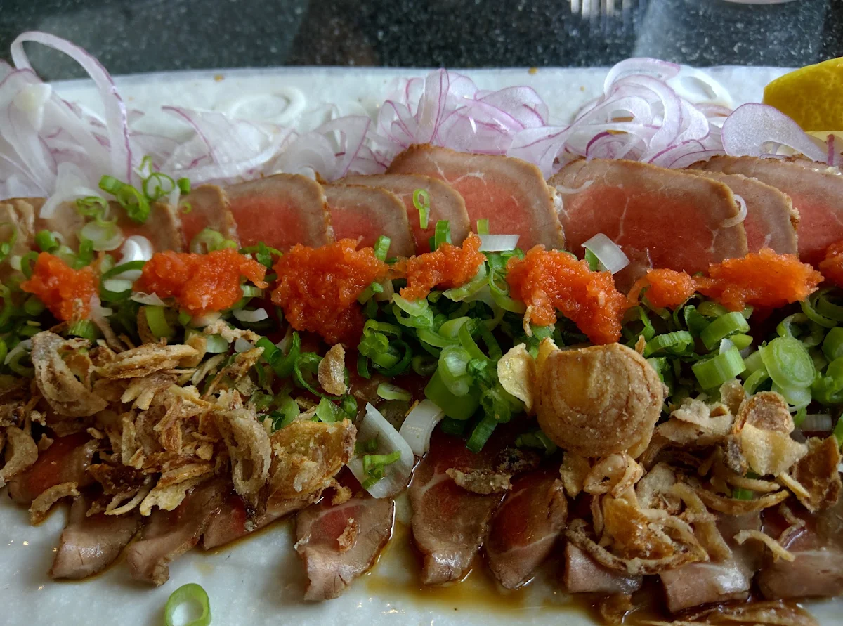 Beef Tataki, Sushi Bistro Anzu