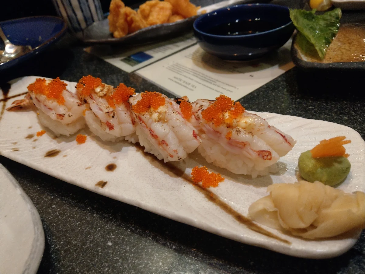 Red Prawn Nigiri, Sushi Bistro Anzu