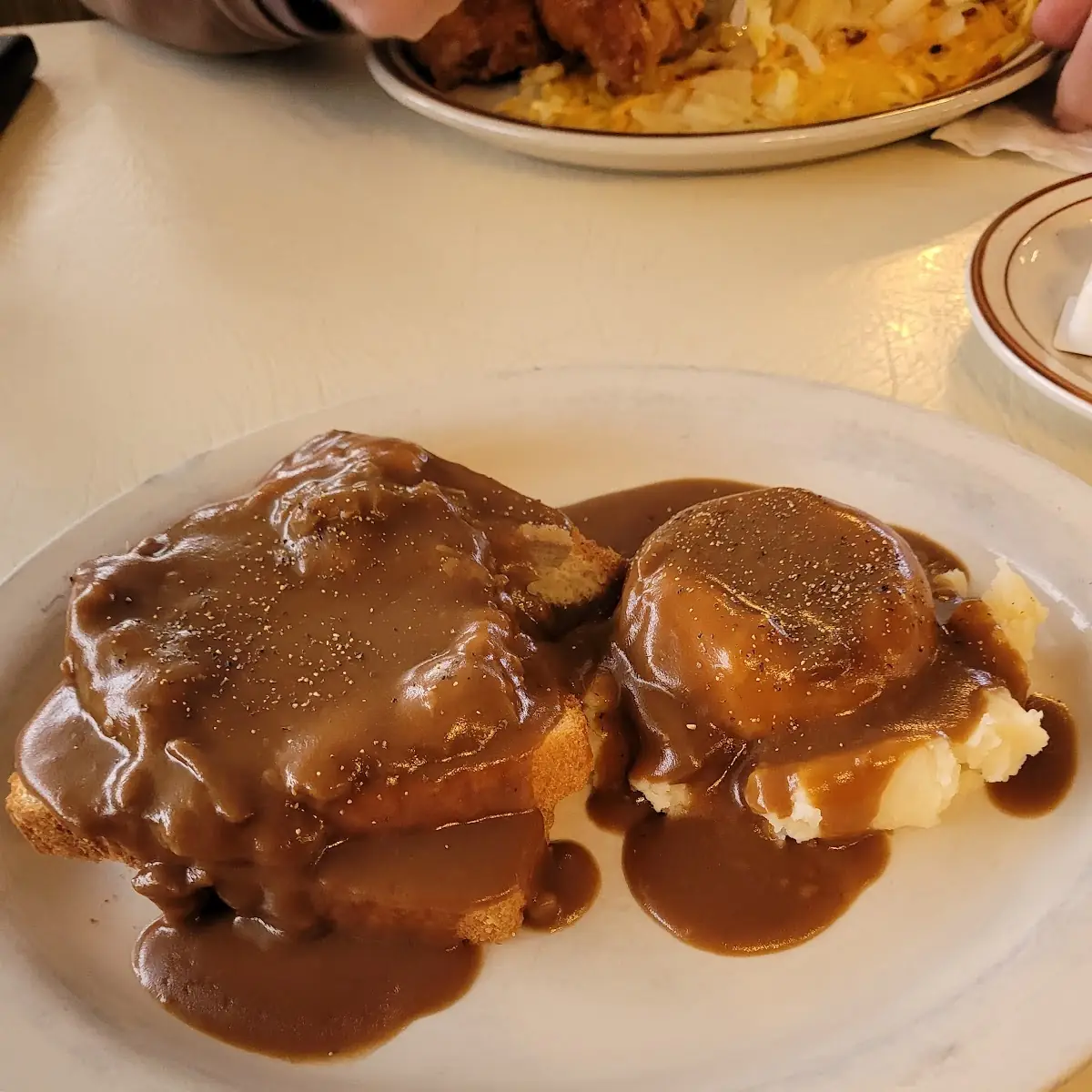 Our Famous Hot Beef Sandwich