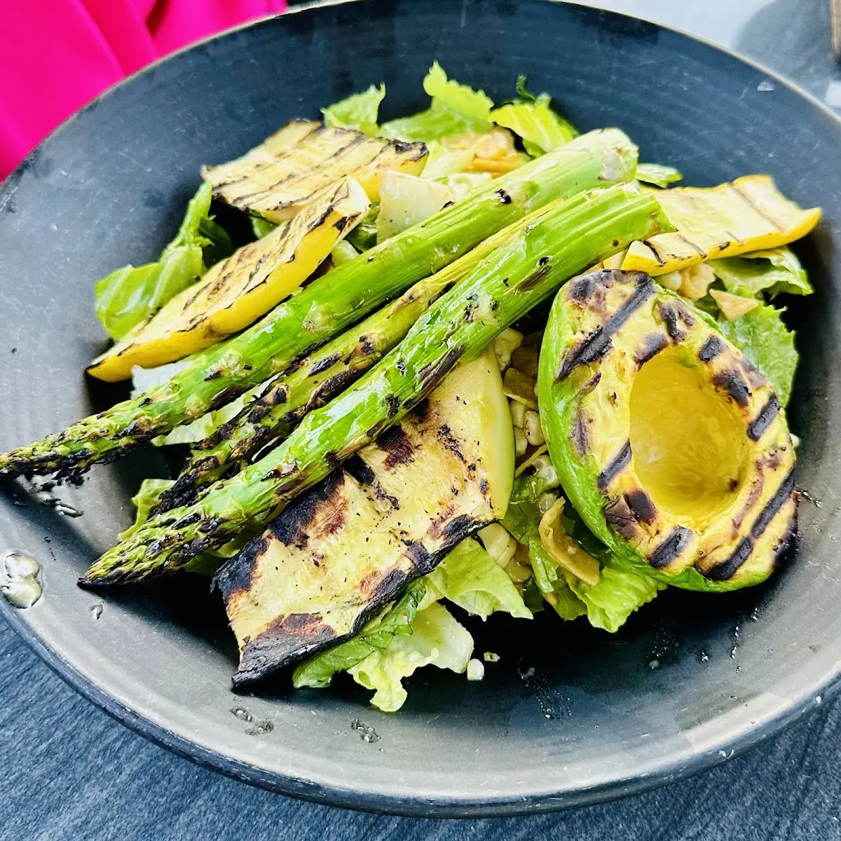 Grilled Avocado Salad