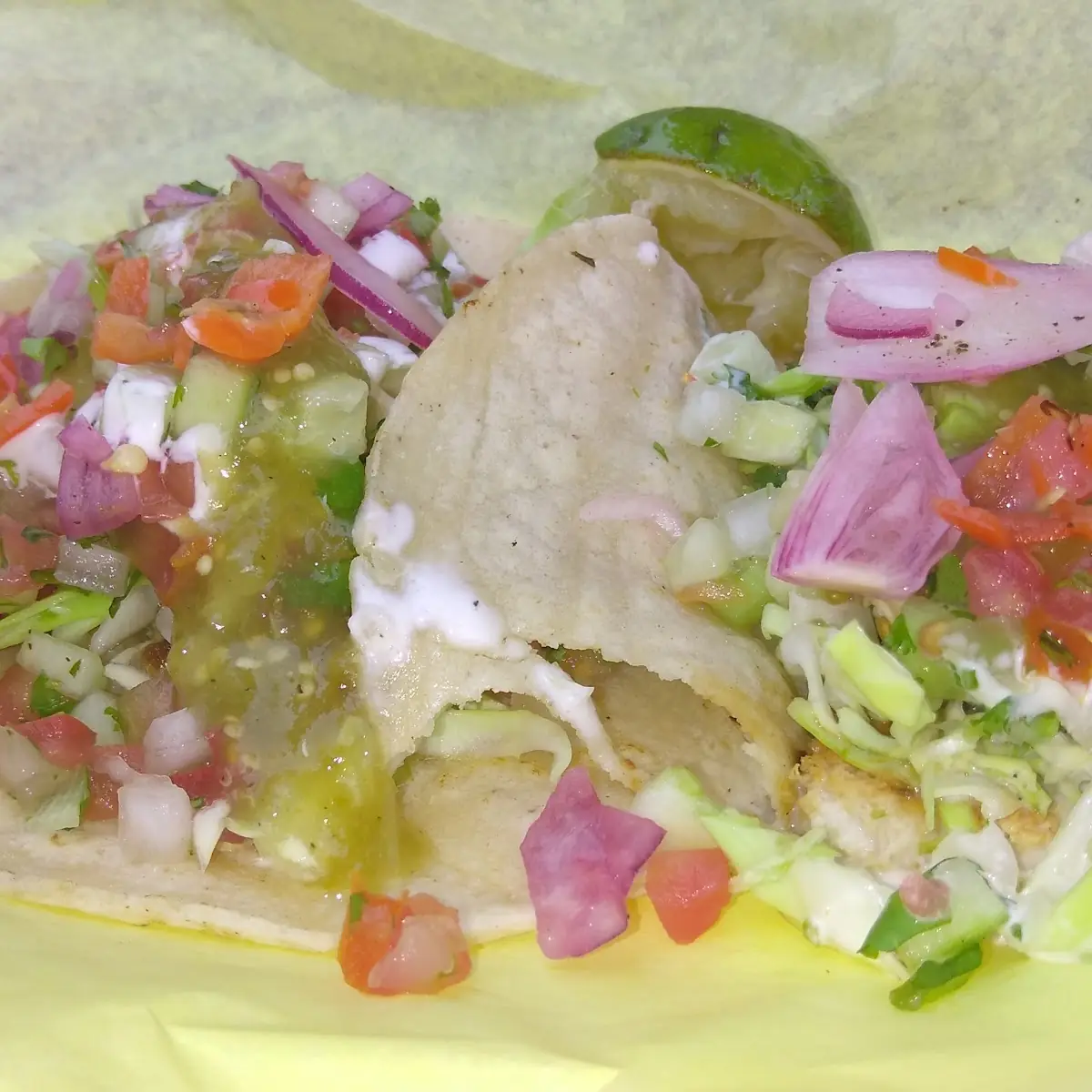 Shrimp Tacos Al Carbon