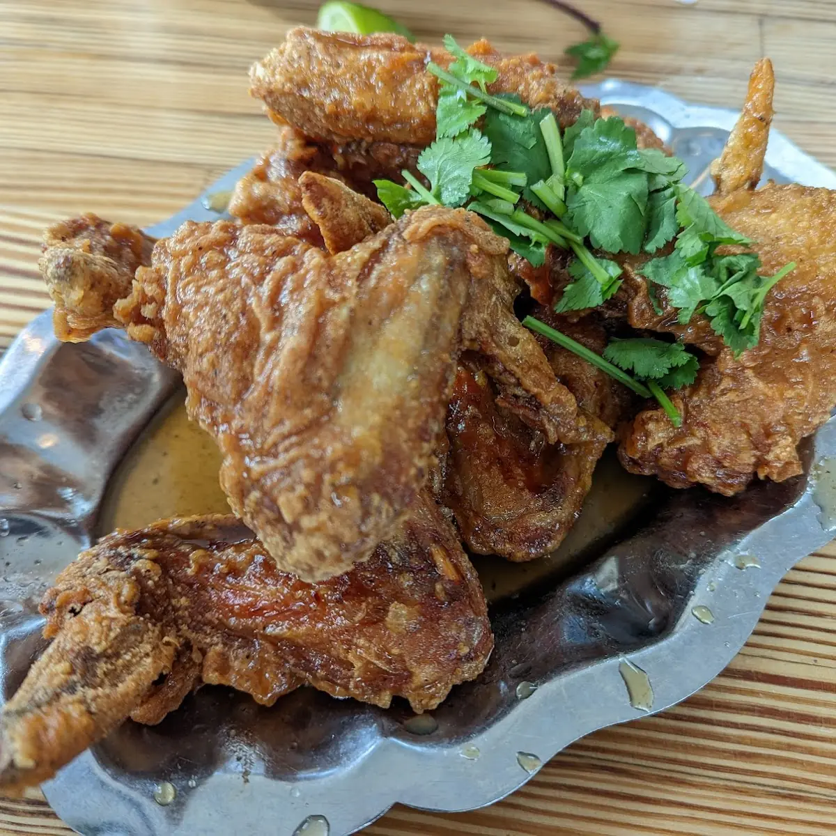 Twice-Fried Chicken Wings
