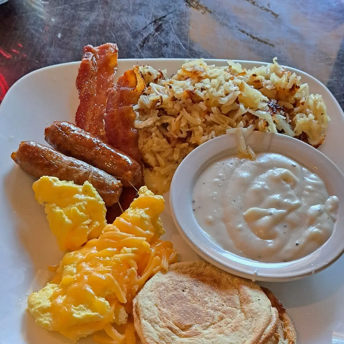 Grits or Hash Browns