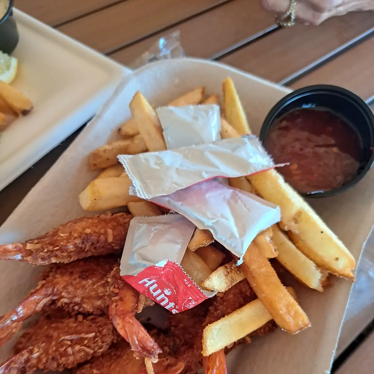 Coconut Shrimp Wrap