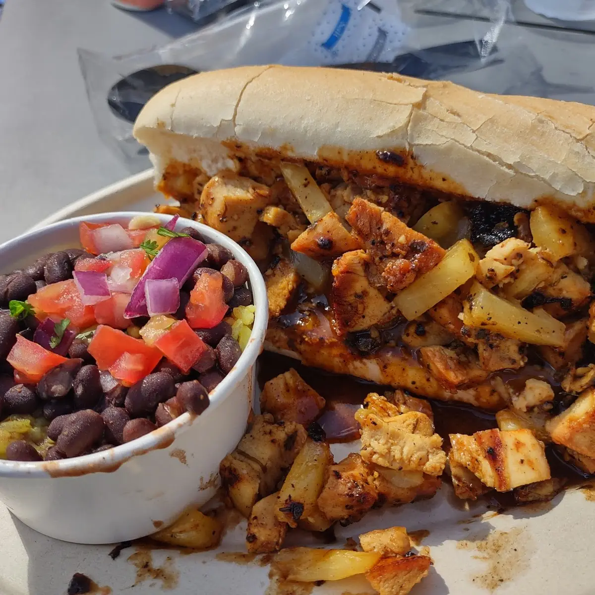 The Jerk Chicken Sandwich