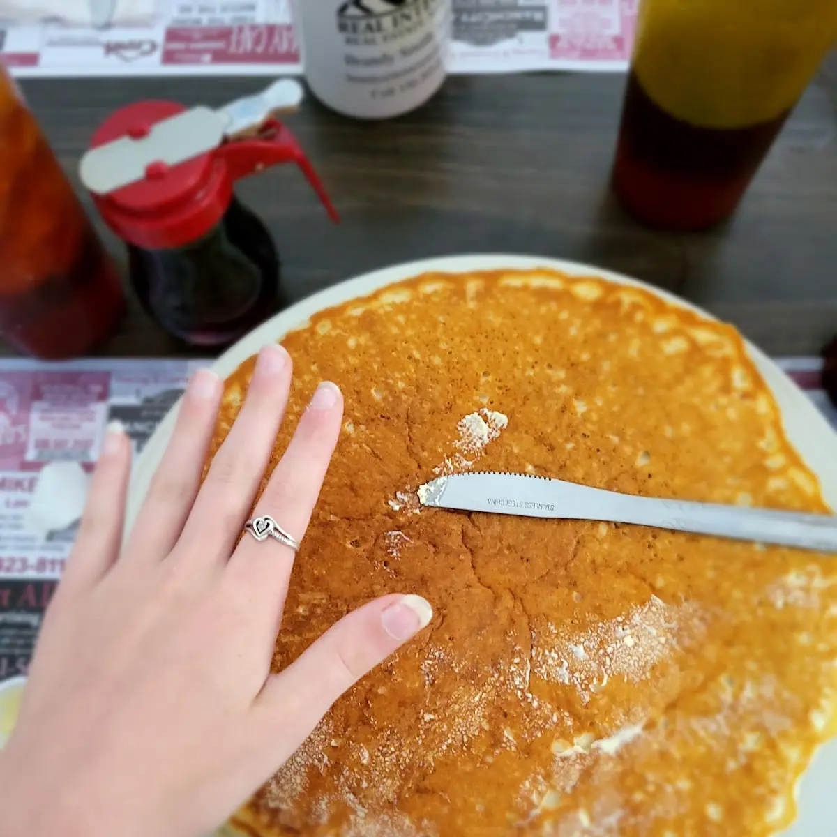 Peanut Butter Chocolate Chip Pancake Special