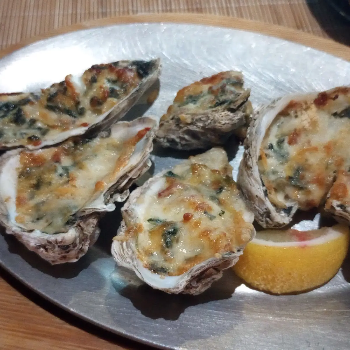 Oysters Rockefeller