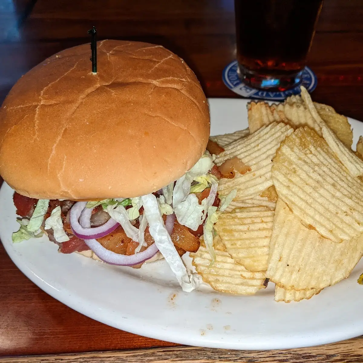 Blue Cheese Burger