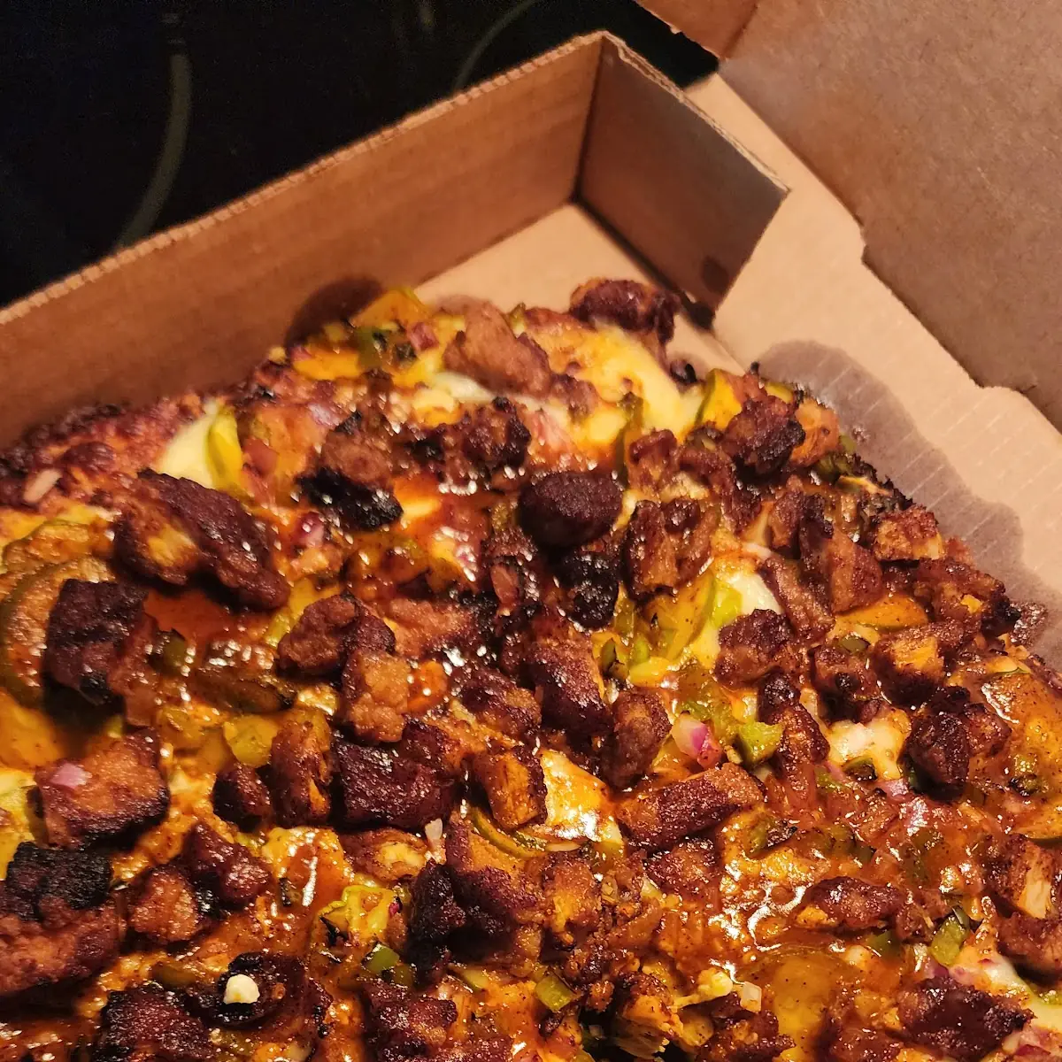 Nashville Hot Chicken Pizza