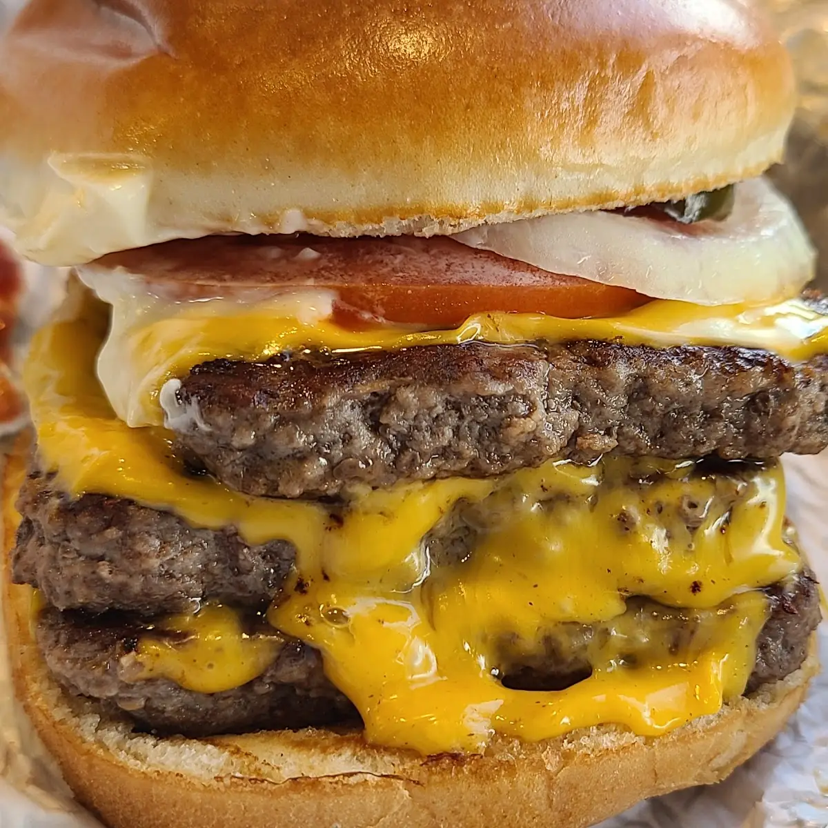 Triple Cheeseburger