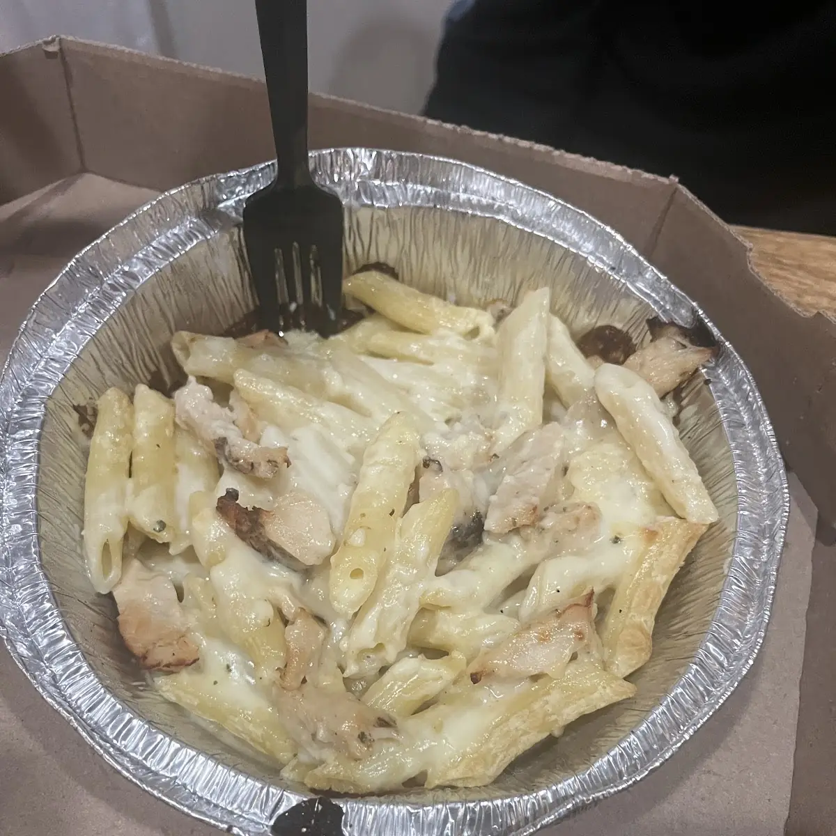 Fettuccine Alfredo with Chicken