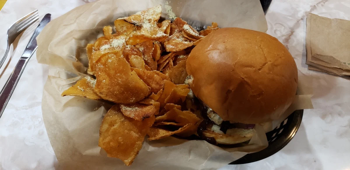 Mushroom Swiss Burger