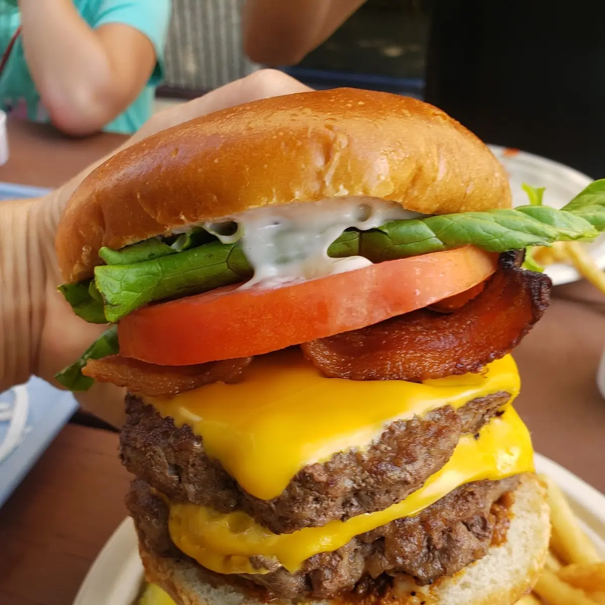 Mile High Burger Combo