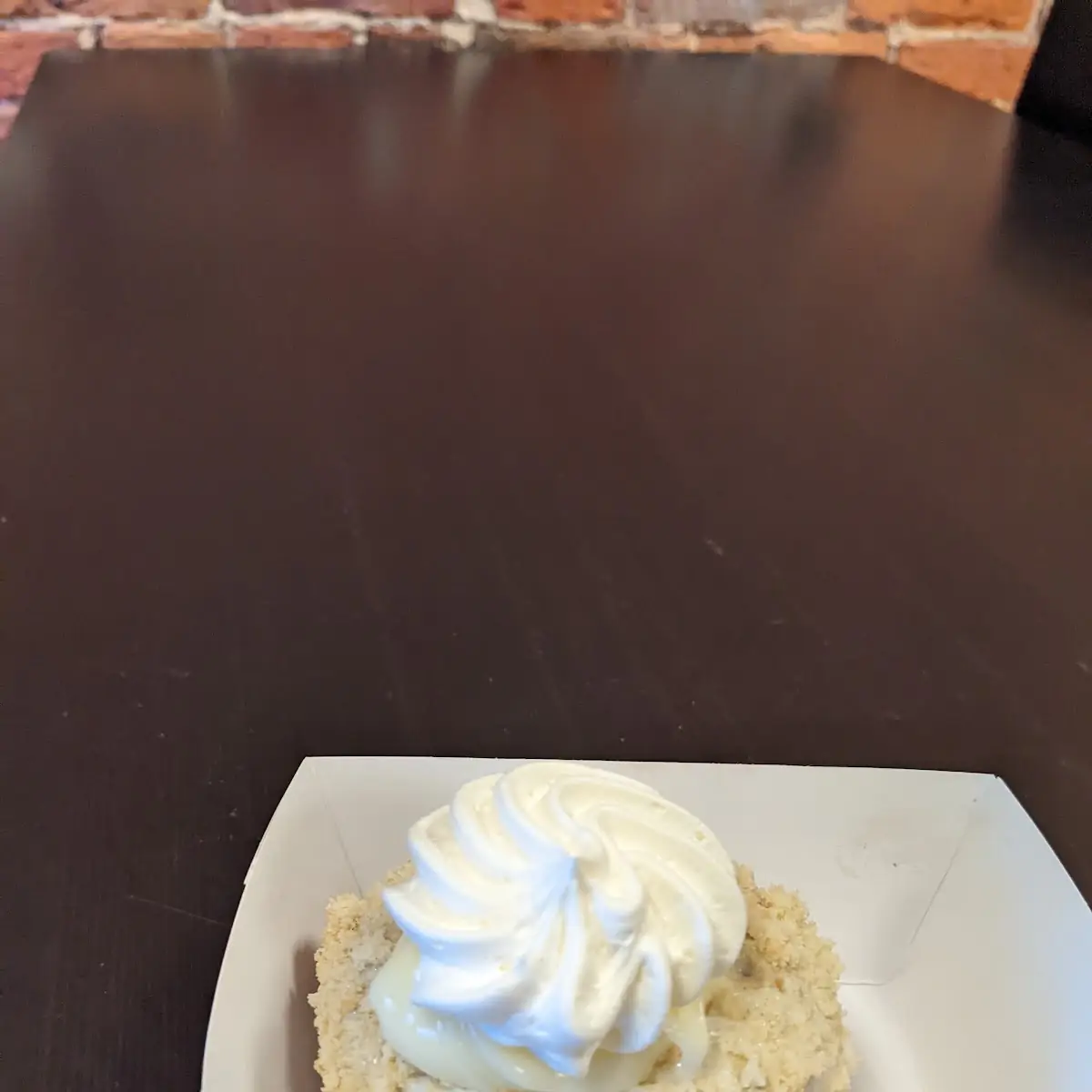 Banana Cream Donut