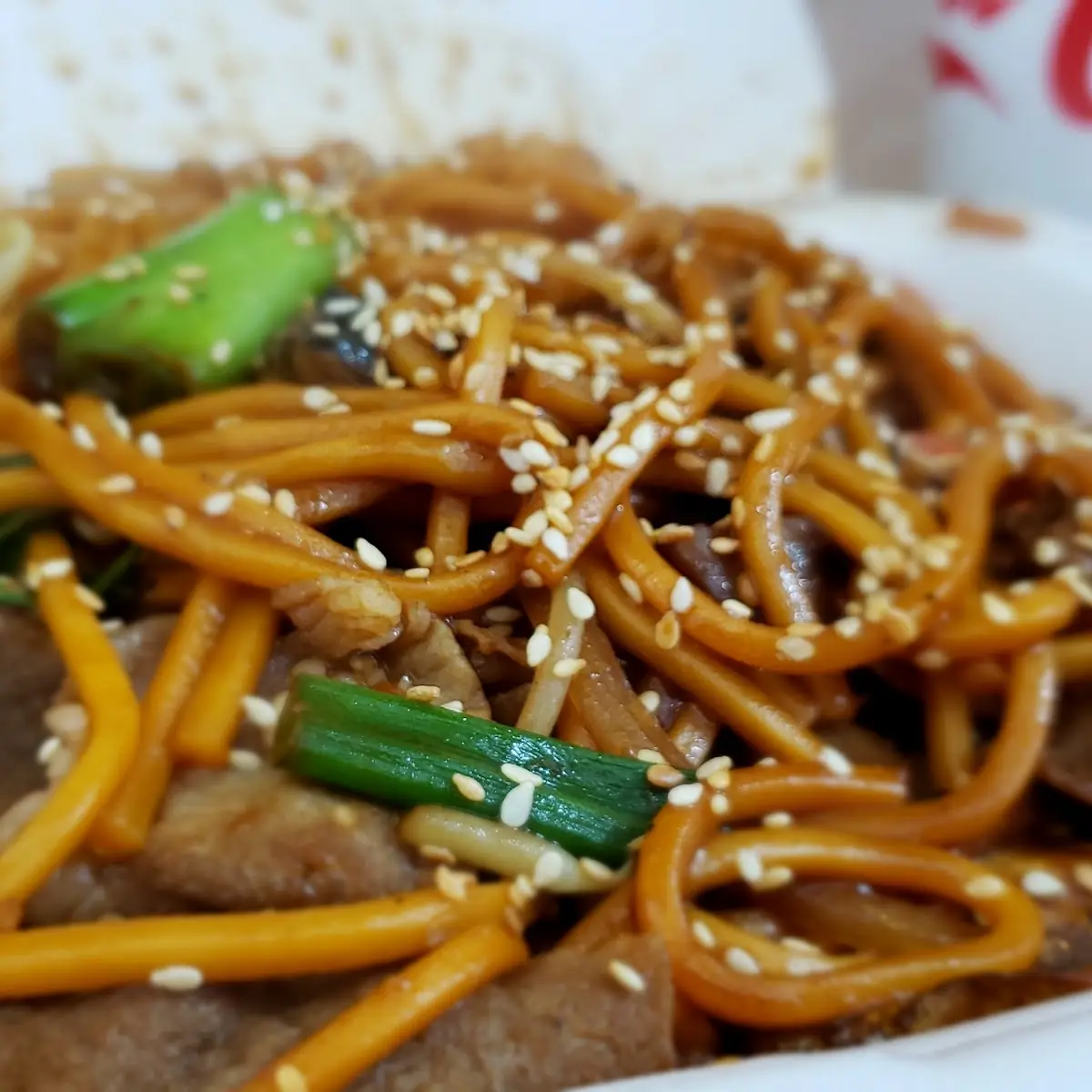Pork & Vegetable Lo Mein Noodles