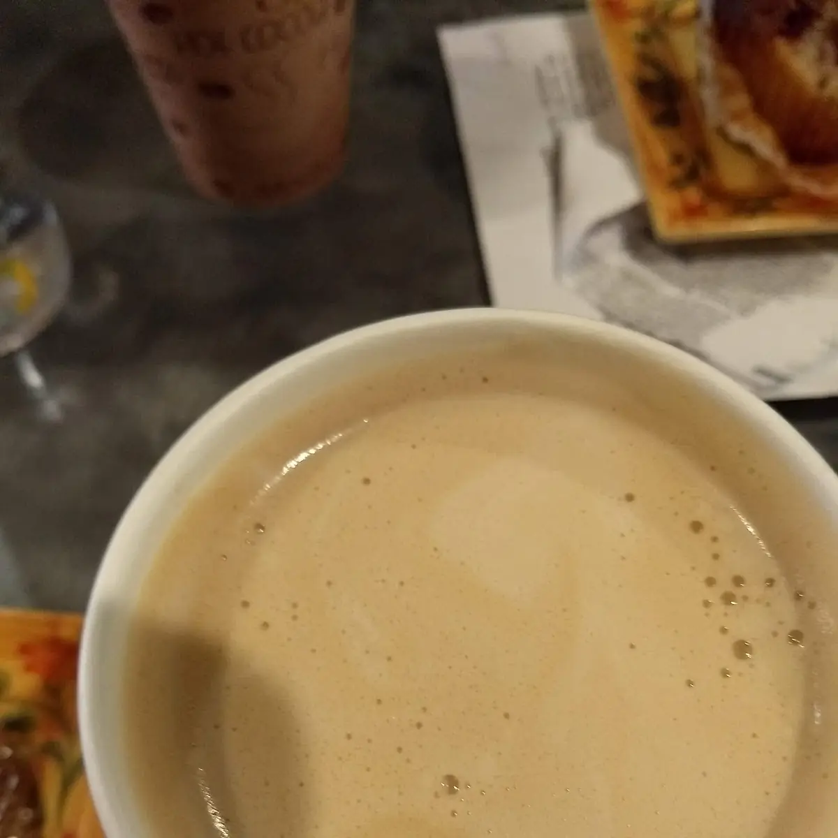 Chai Tea Latte with Almond Milk