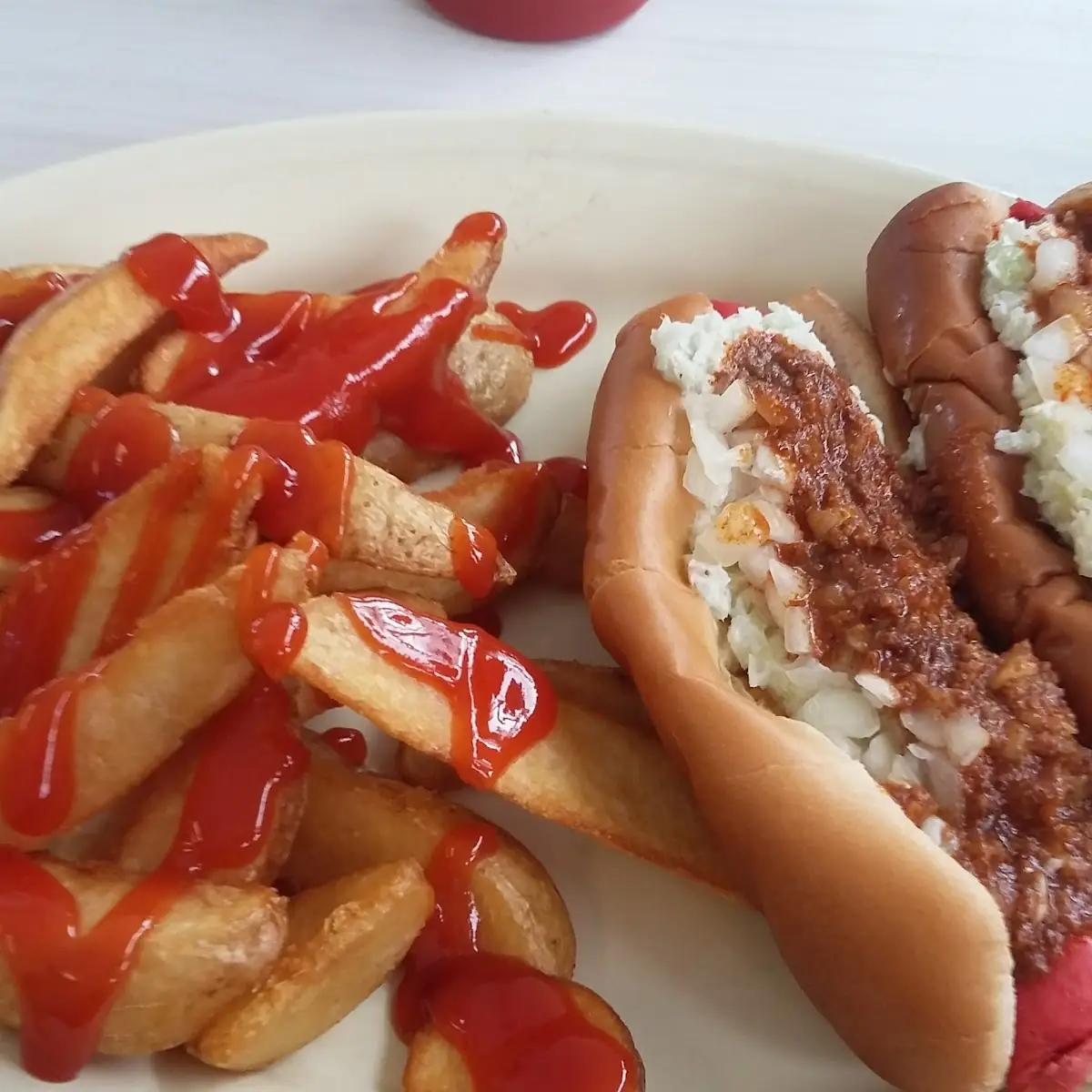 Hot Dog and Fries