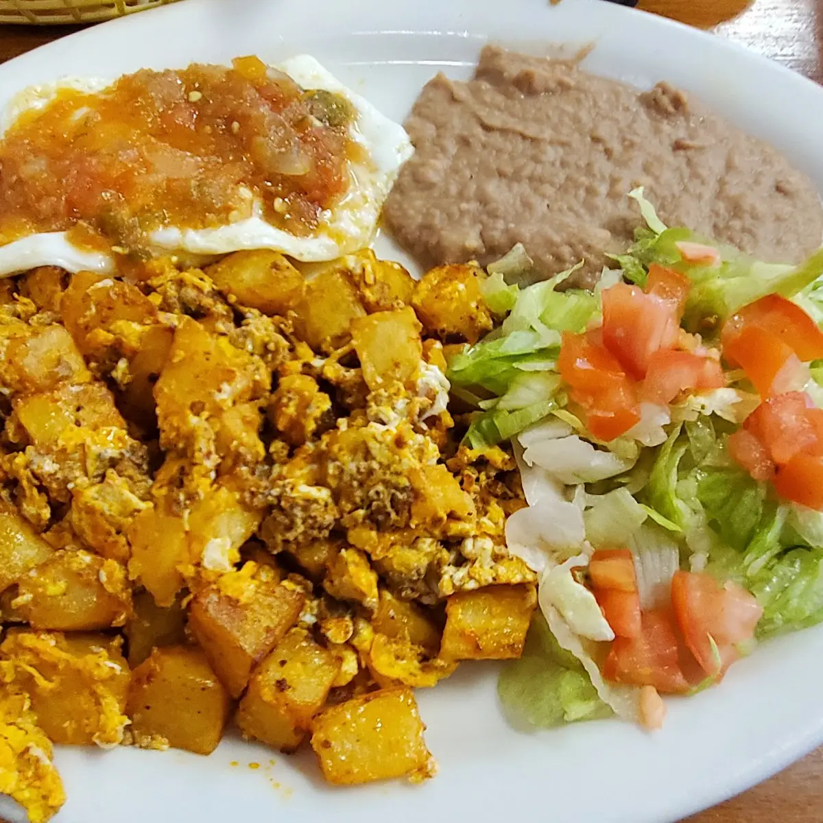 Potatoe Chorizo Egg