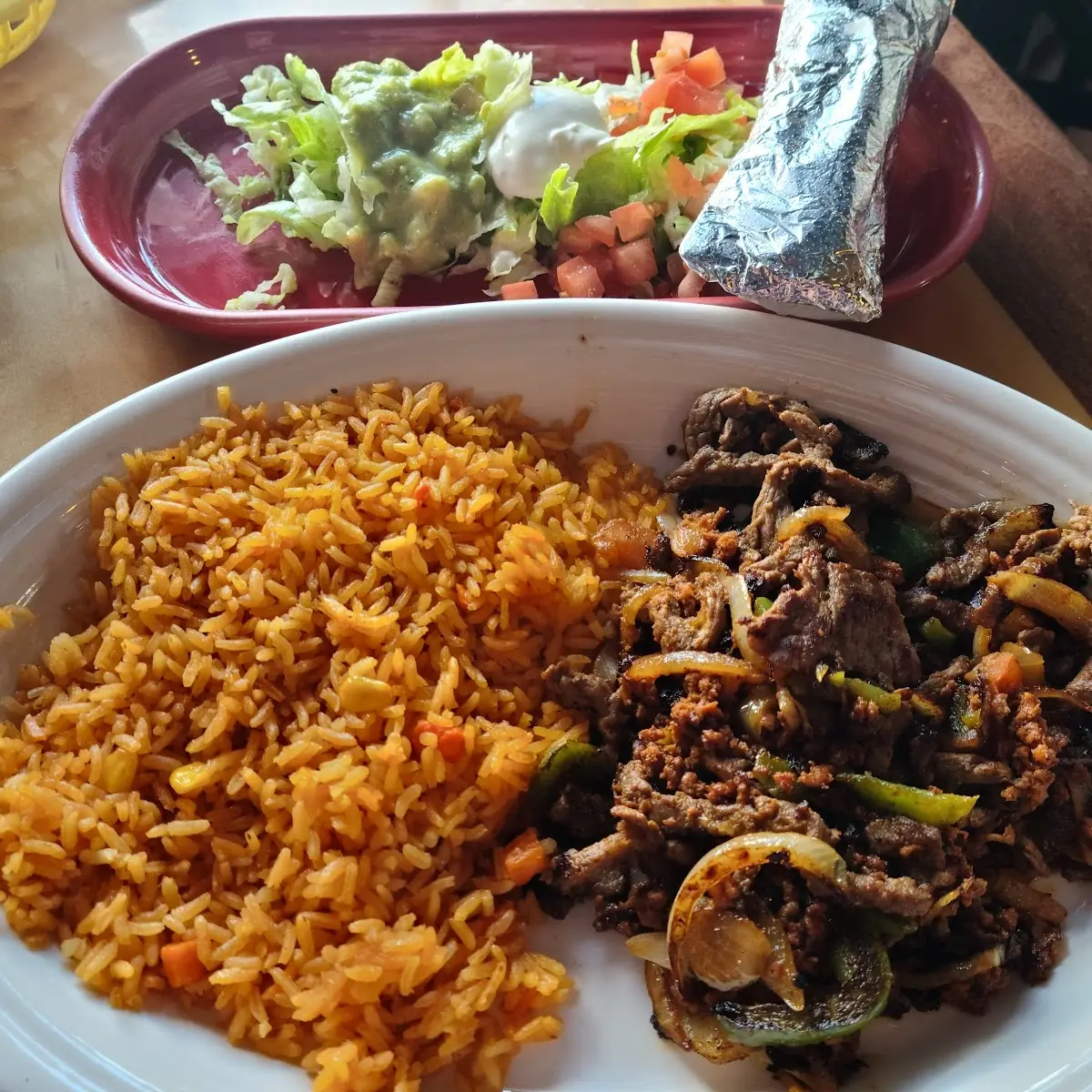 Steak Fajitas