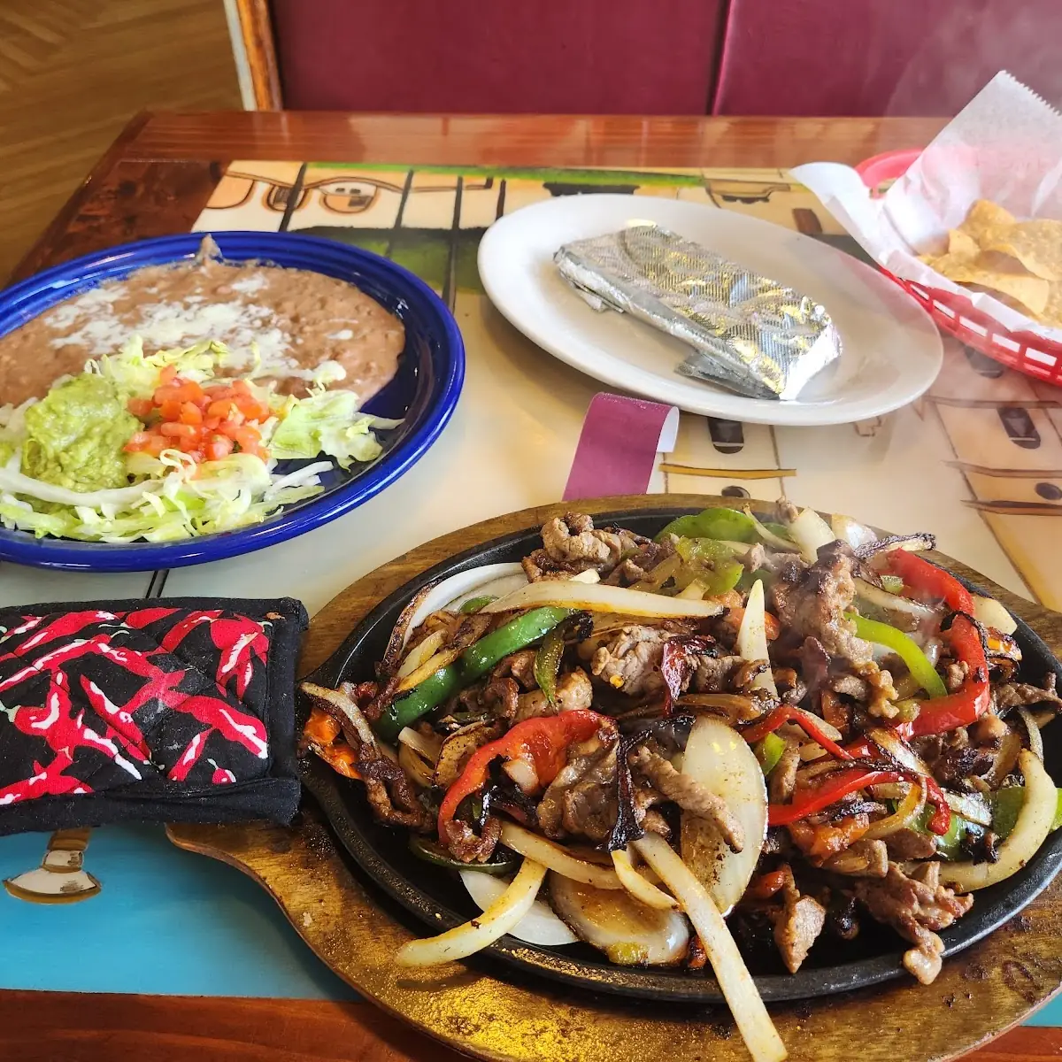 Chicken & Steak Fajitas