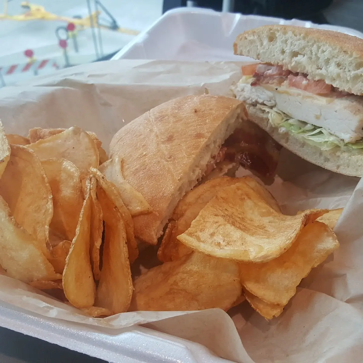 Chicken Bacon Club Sandwich
