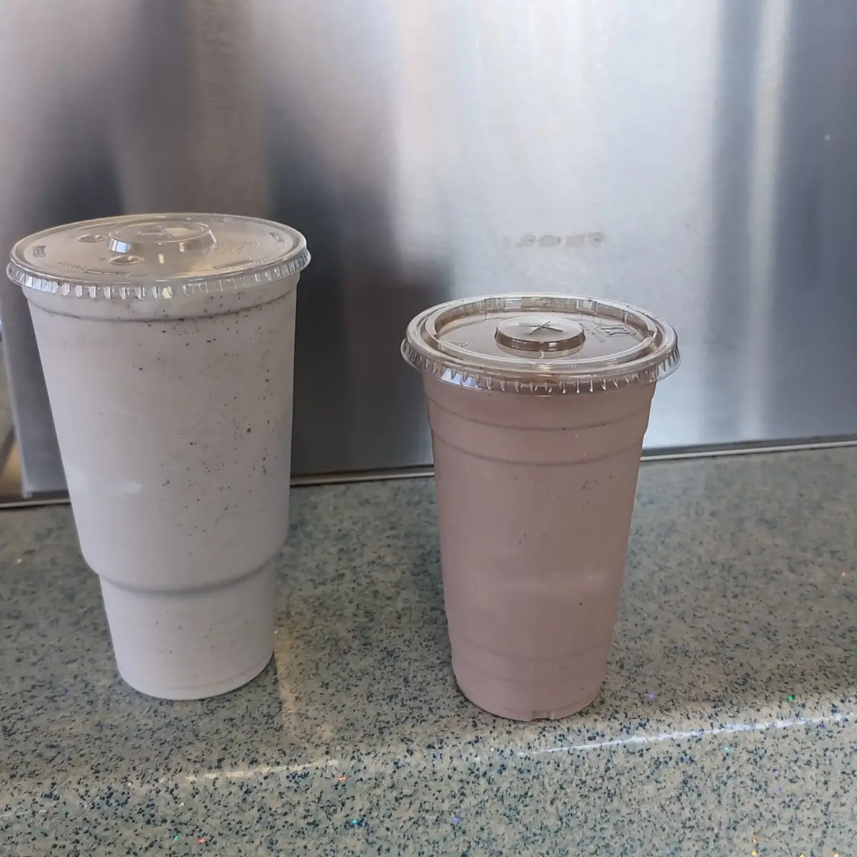 Vanilla Oreo Milkshake & Chocolate Malt Oreo Milkshake