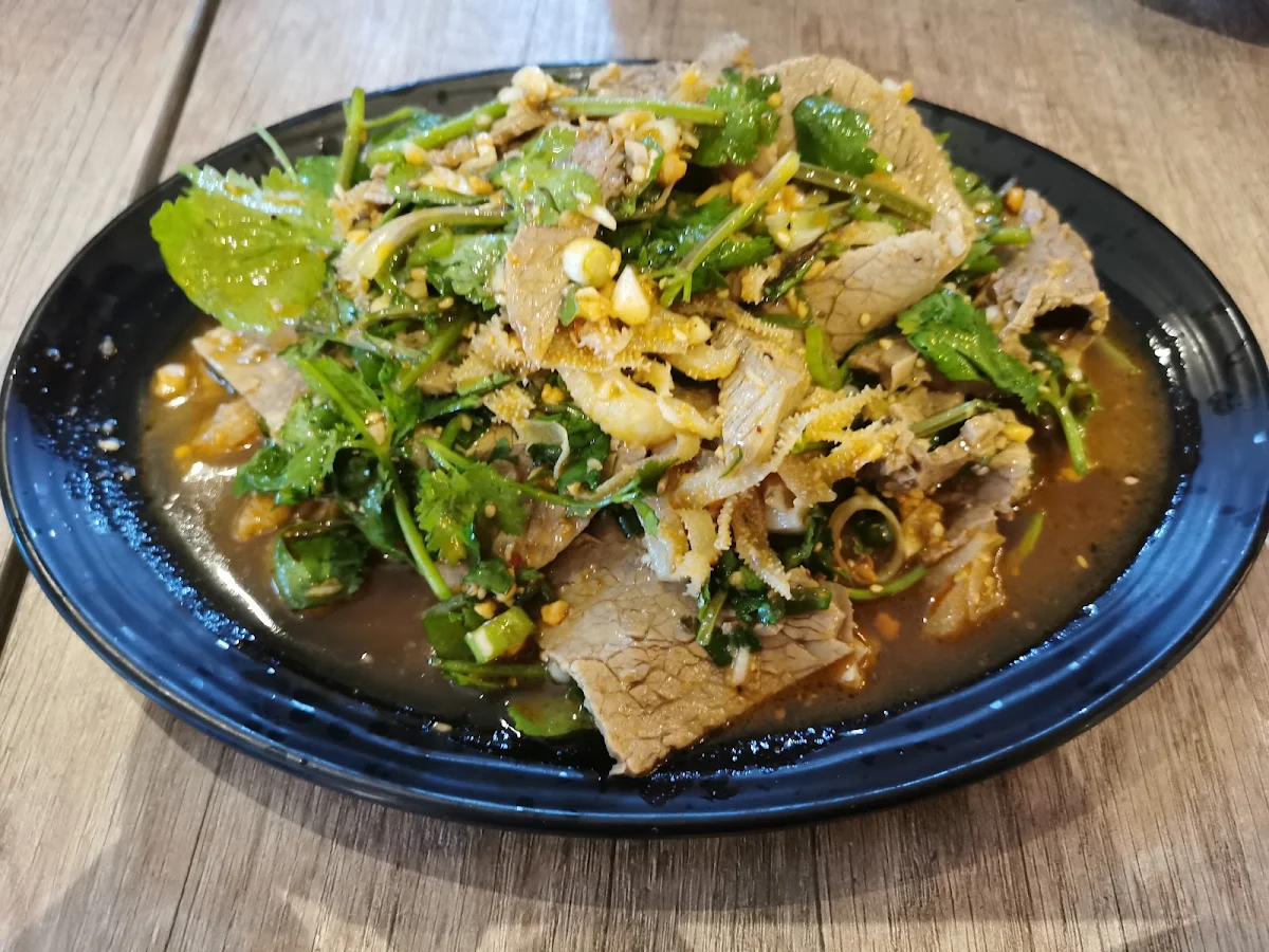 Spicy Sliced Beef and Beef Tripe