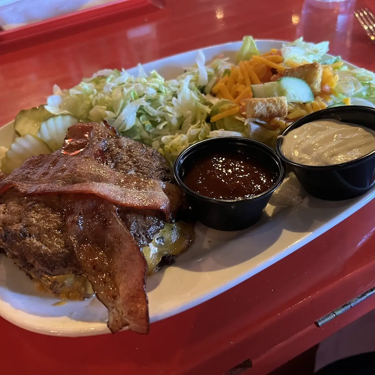 Whiskey River BBQ Chicken Wrap