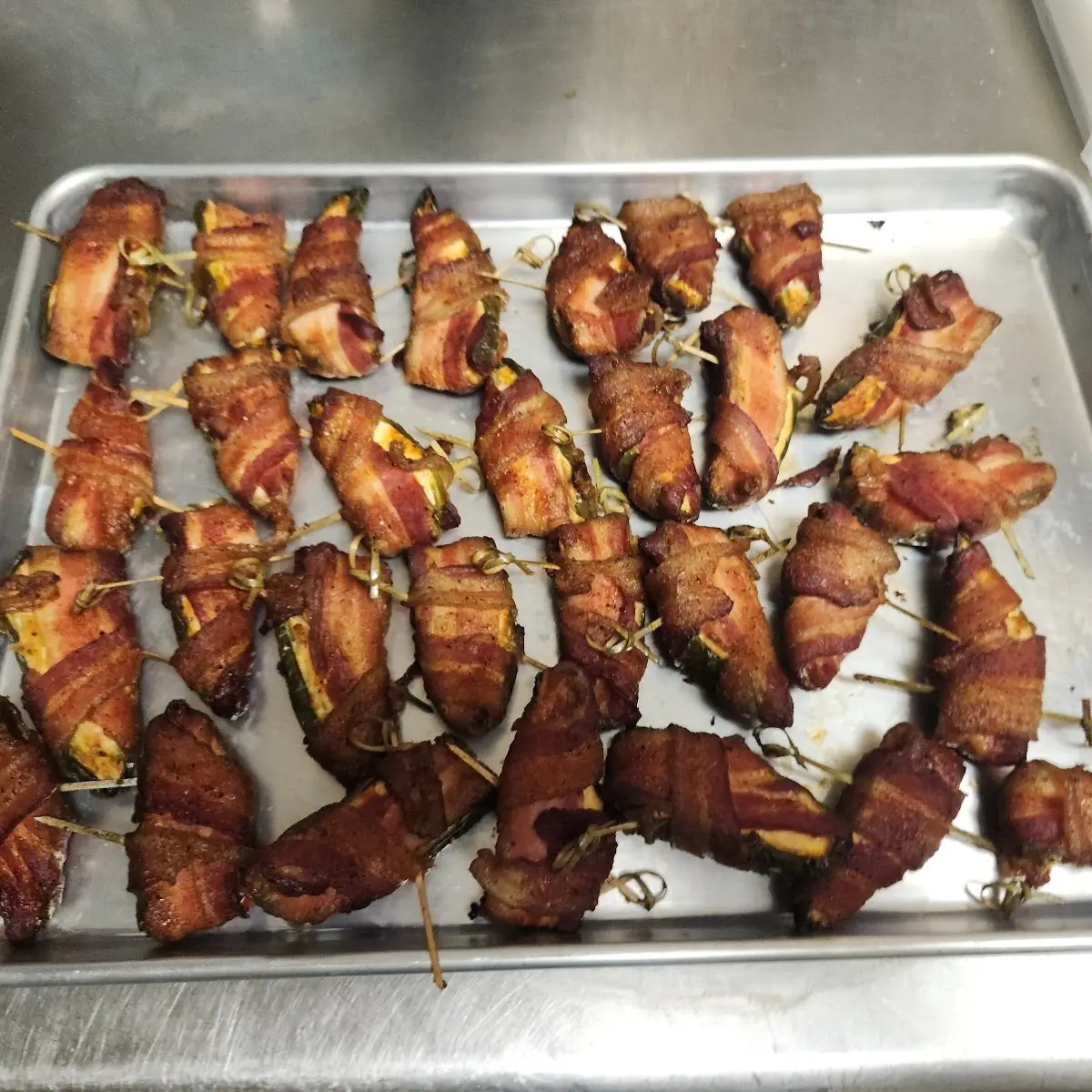 Bacon Wrapped Jalapeno Poppers