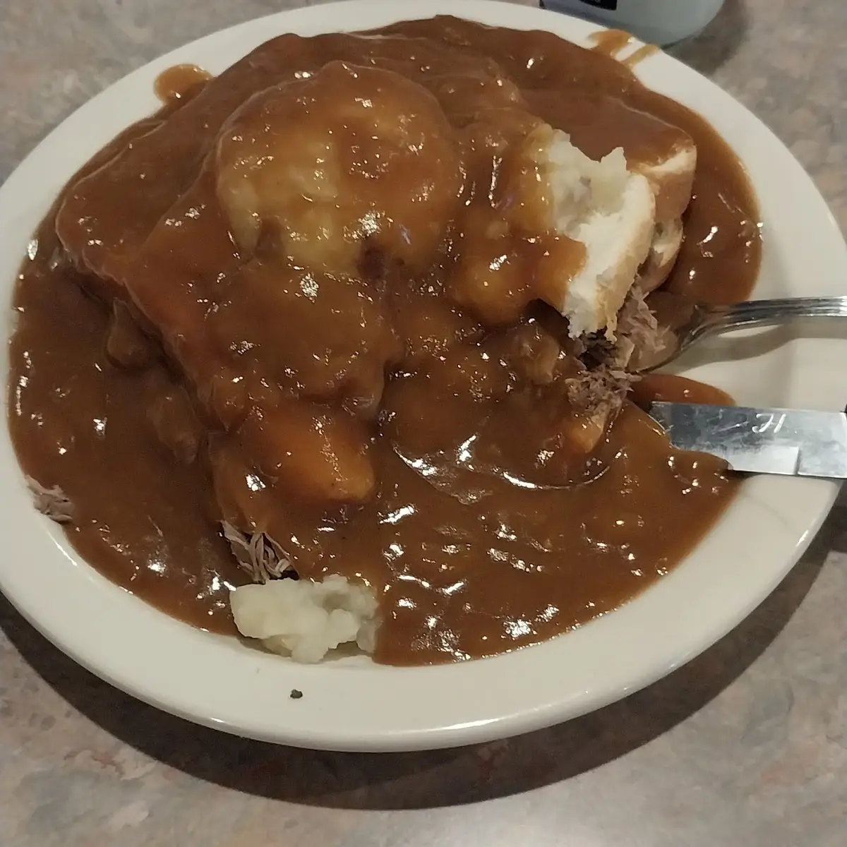 Hot Roast Beef Sandwich