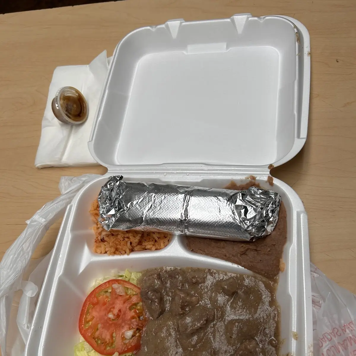 Carne Guisada Plate