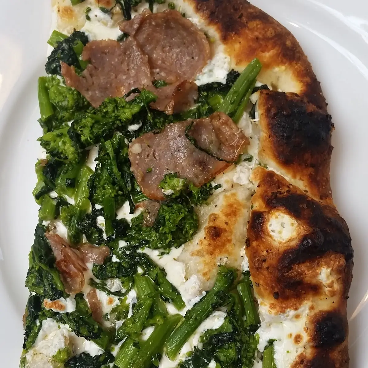Broccoli Rapa & Sweet Sausage Pizza