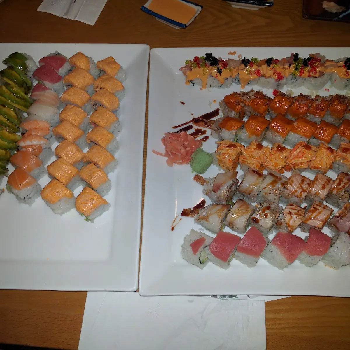 Various Sushi Rolls