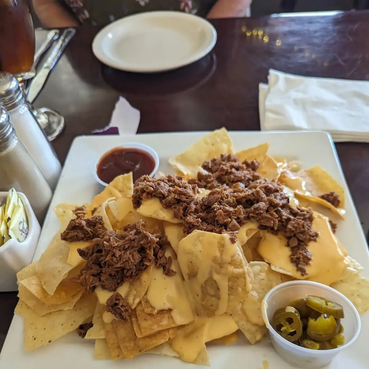Brisket Nachos Supreme