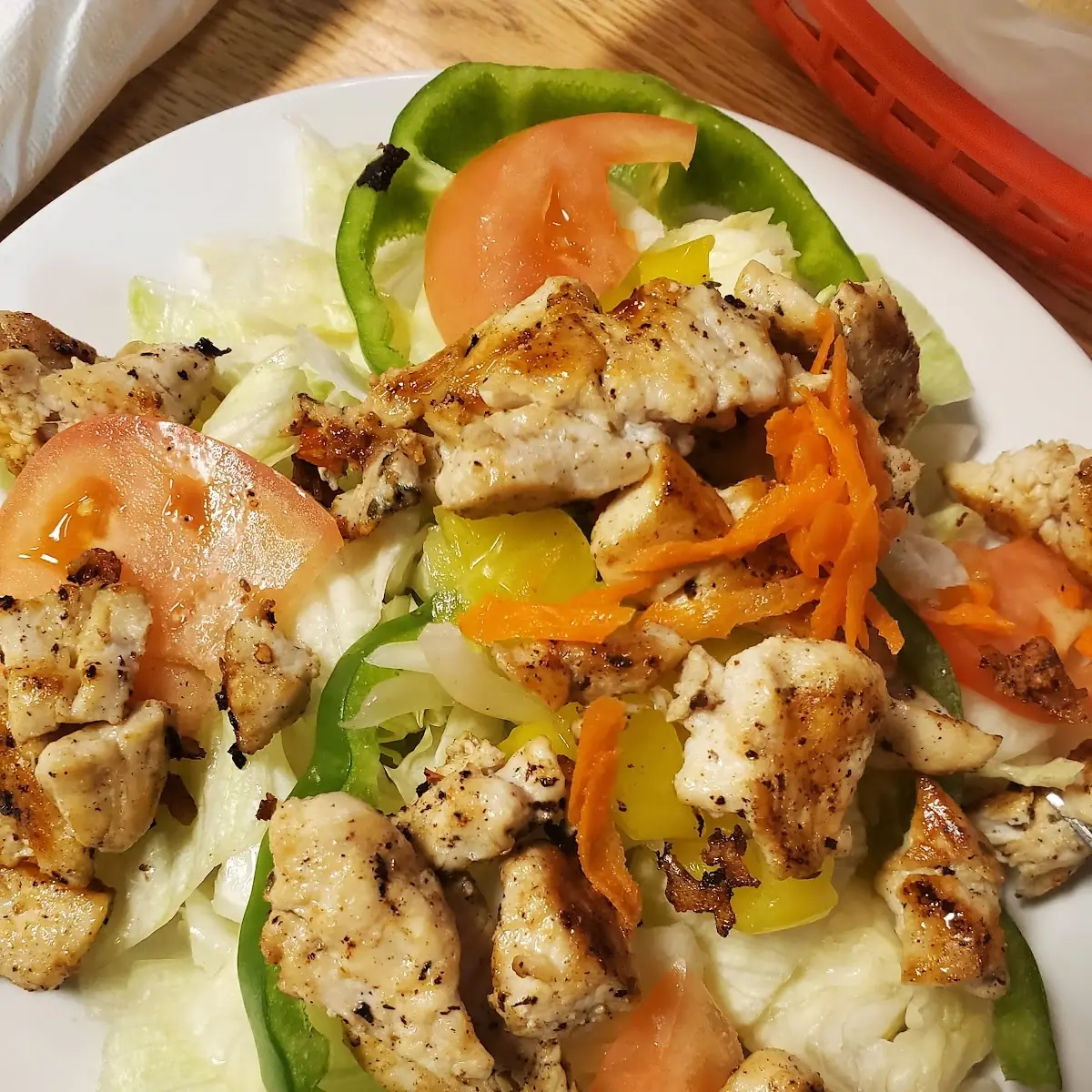 House Salad with Chicken