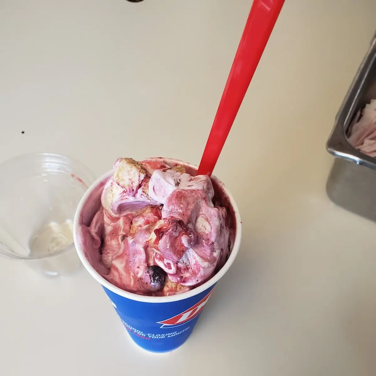 Royal Strawberry Cheesecake Blizzard